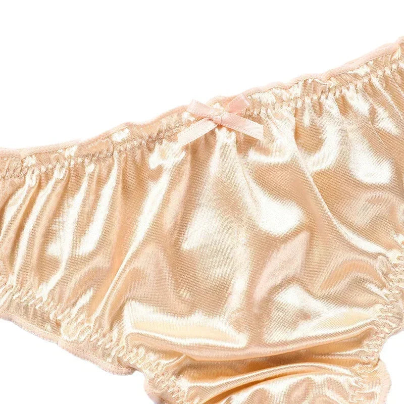 Culotte Tanga en satin de luxe - 1 ACHETEE = 1 OFFERTE