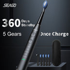 Brosse à dents électrique sonique 5 modes