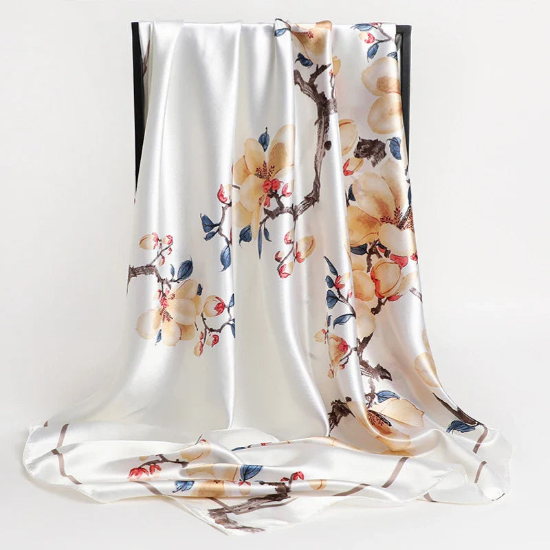 Carré de soie - Foulard pour Femme