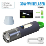 Lampe de poche LED Zoomable