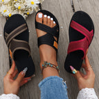 Sandales Style Sportif en Tissu Maillé Respirant