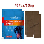 Lot de 24 Patchs Anti-Inflammatoires pour Sciatique