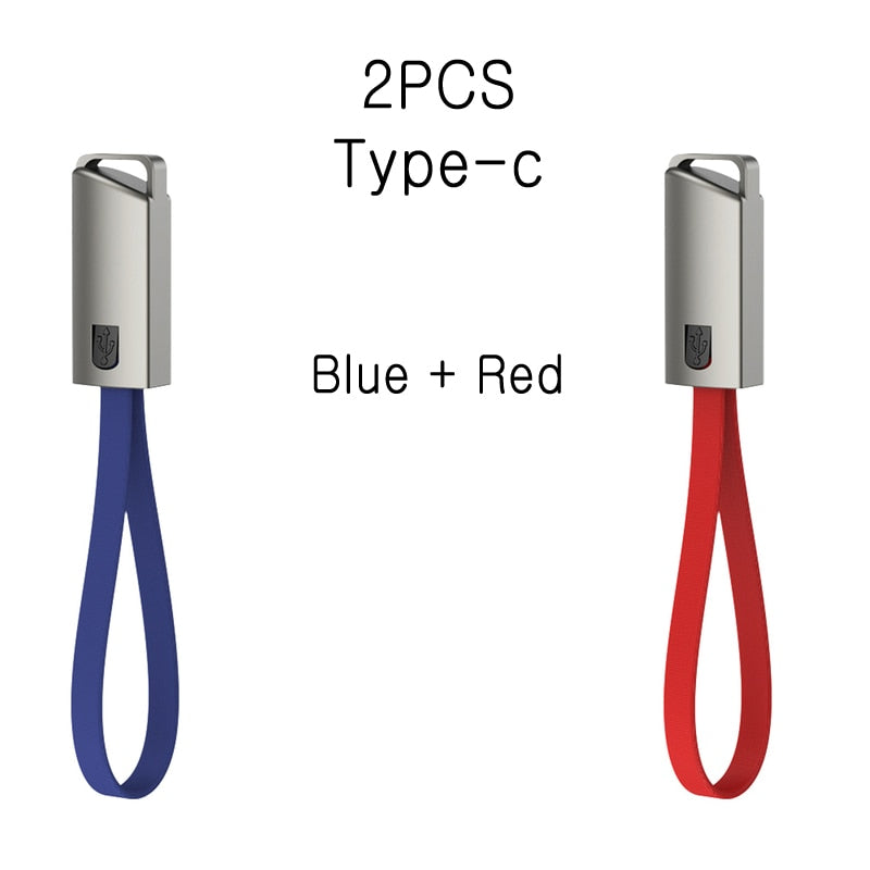 2x Câbles porte clé - USB to Type C