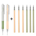 Stylo cutter de précision pour travaux manuels - 2 Stylos + 8 recharges