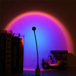 Lampe projecteur coucher de soleil