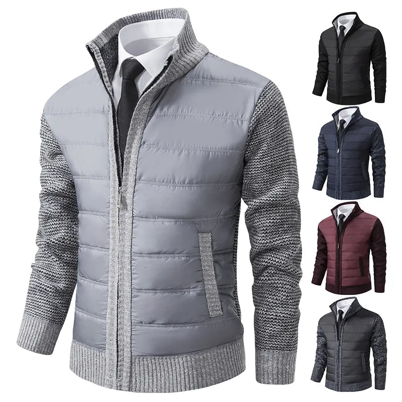 Cardigan matelassé pour homme