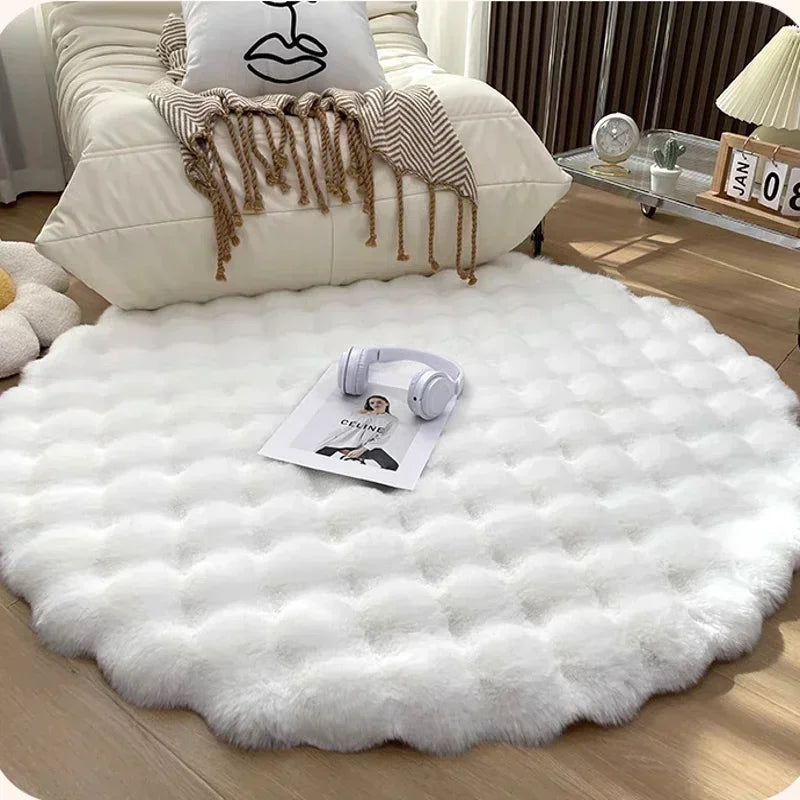 Tapis rond ULTRA Doux et Moelleux