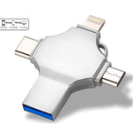 Clé USB 4 EN 1 64GB - PC, Téléphone, Tablette