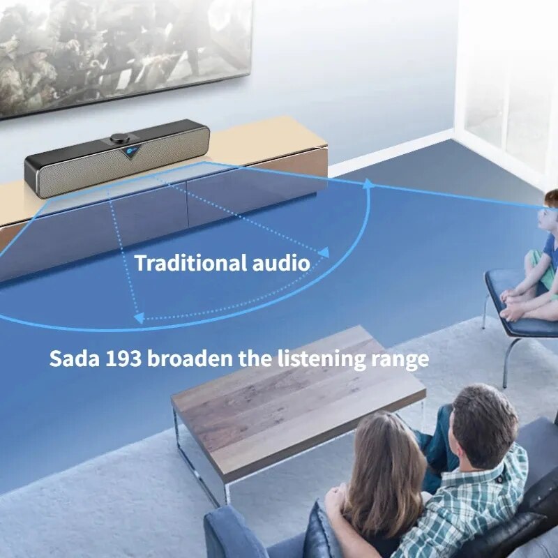 Barra de sonido - Estéreo envolvente 360°