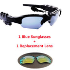 Lunettes de sport polarisée -  Oreillette Bluetooth 2.0