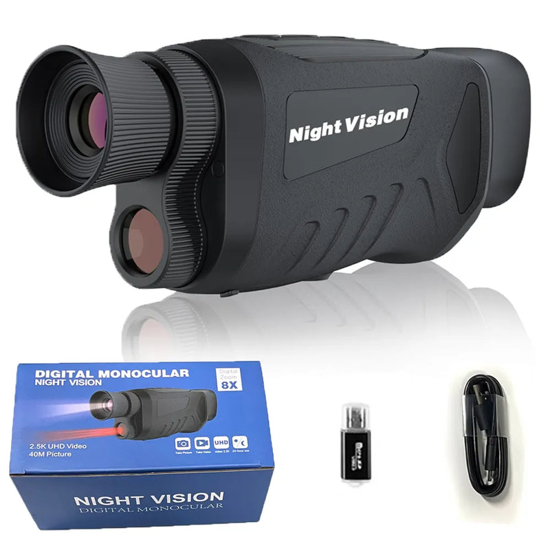 Caméra de chasse monoculaire 4K infrarouge vision nocturne