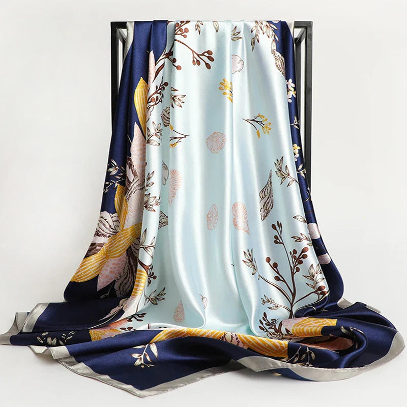 Carré de soie - Foulard pour Femme