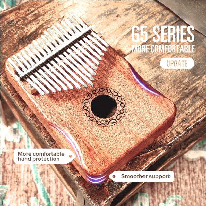 Kalimba – Piano à pouce - bois d'acajou