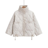 Parka matelassée avec large col Femme - Collection 2023