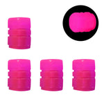 4x Bouchon de valve fluorescent pour pneus