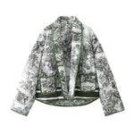 Veste Matelassée Style Kimono Japonais
