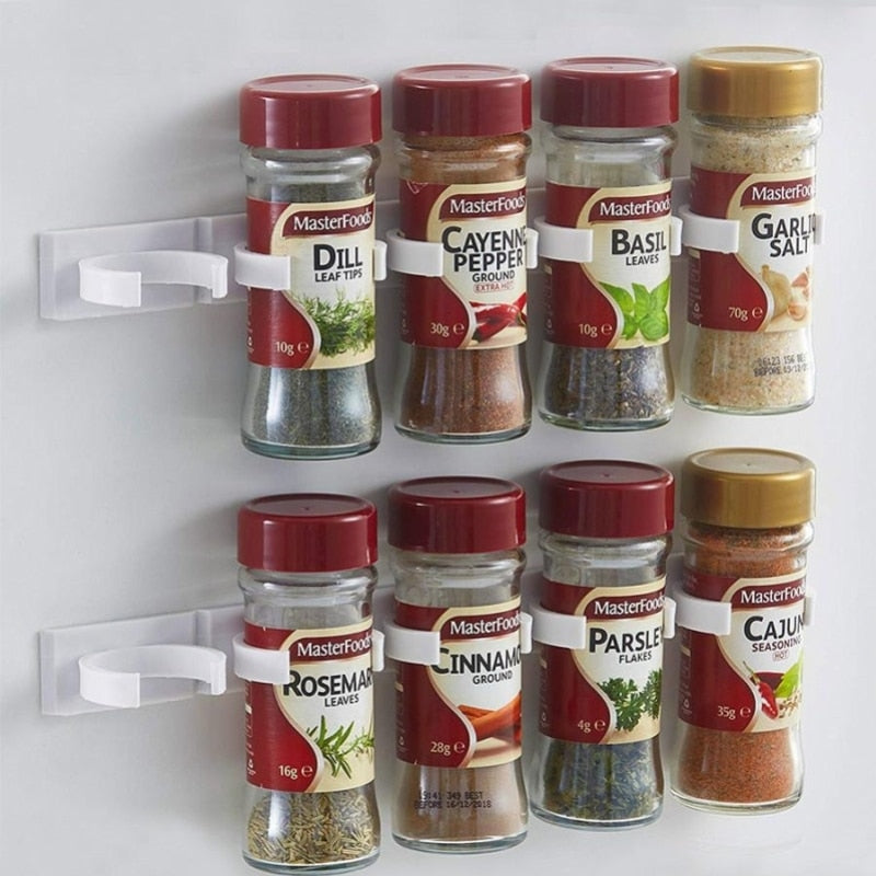 Kit de 10 épices + Clip porte bouteilles