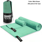 Toalla deportiva compacta de secado rápido - Absorción ULTRA