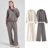Ensemble Cozy & Confort - Cardigan Bombardier & Jogging large