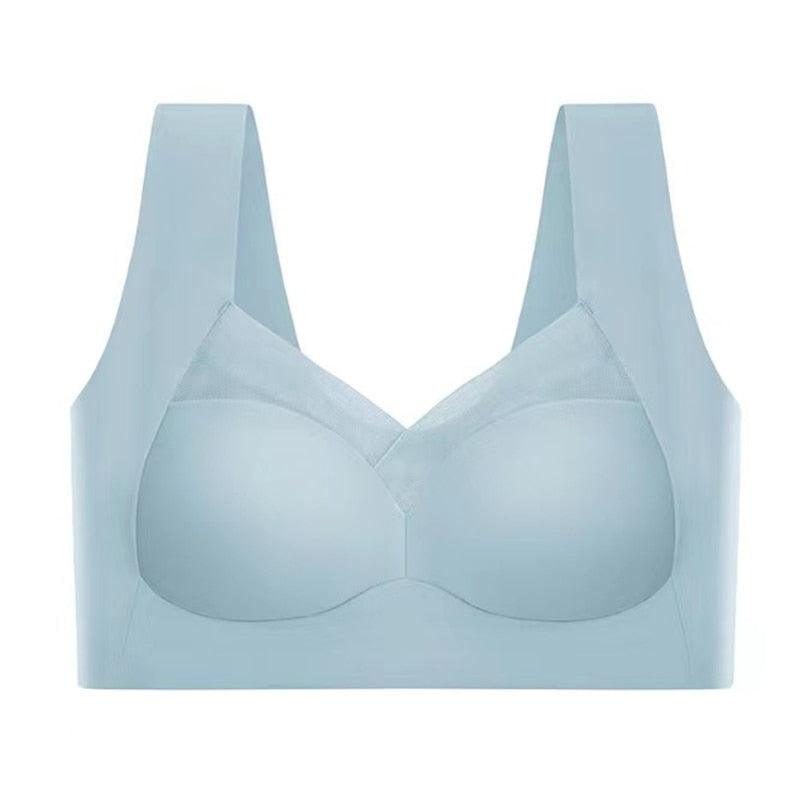 Brassière en soie glacée - Sans armatures