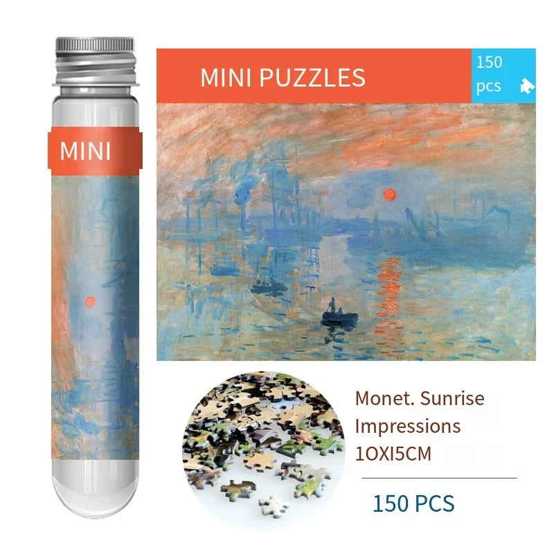 Mini Puzzle 150PCS dans tube à essai - 1 ACHETÉ = 1 OFFERT