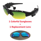 Lunettes de sport polarisée -  Oreillette Bluetooth 2.0
