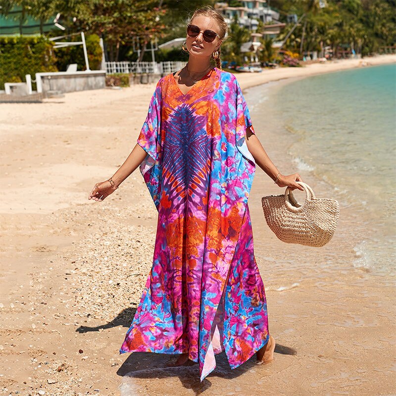 Robe maxi de plage légère