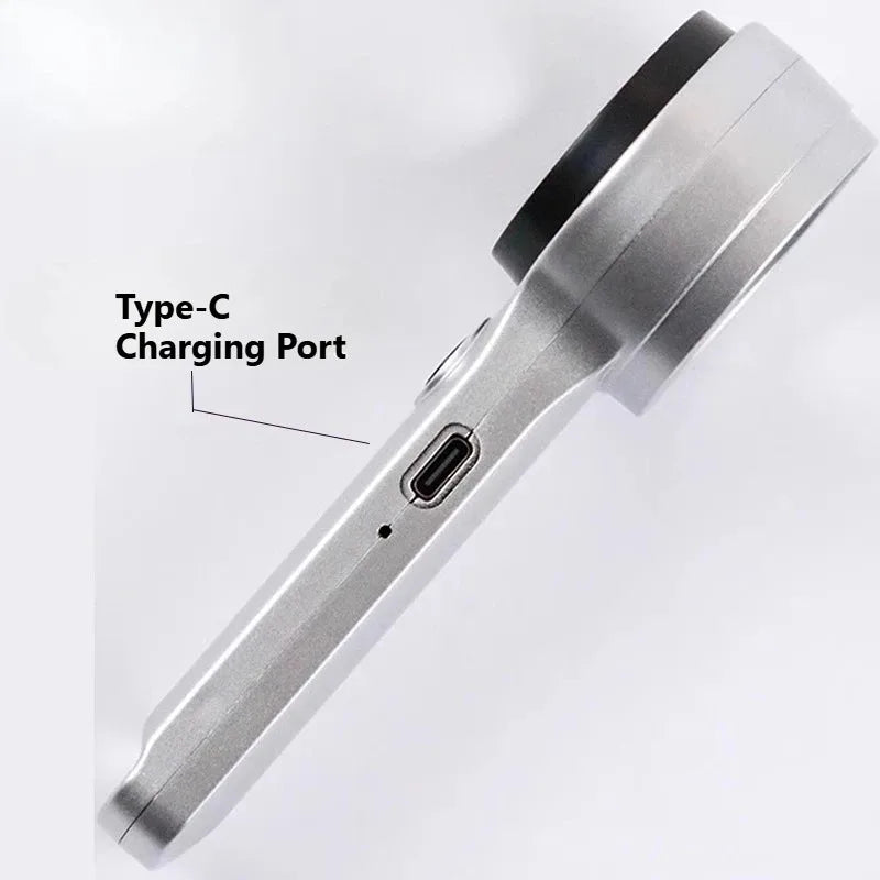Loupe HD 60X Rechargeable avec LED et UV – Mini Microscope pour Bijoux, Antiquités, Lecture et Électronique