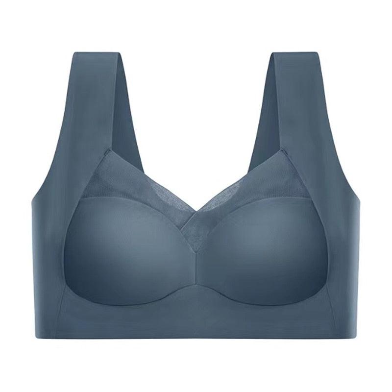 Brassière en soie glacée - Sans armatures