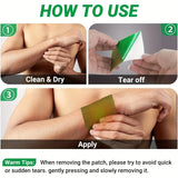 12x Patchs auto-chauffants anti-douleurs articulaires et musculaires