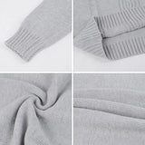Pull Col roulé torsadé chaud pour homme