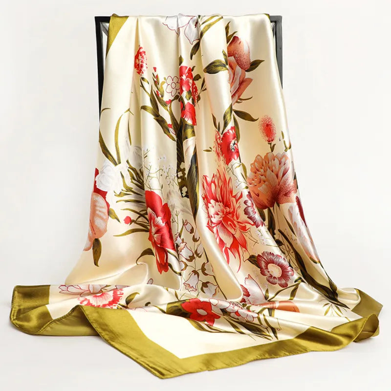 Carré de soie - Foulard pour Femme