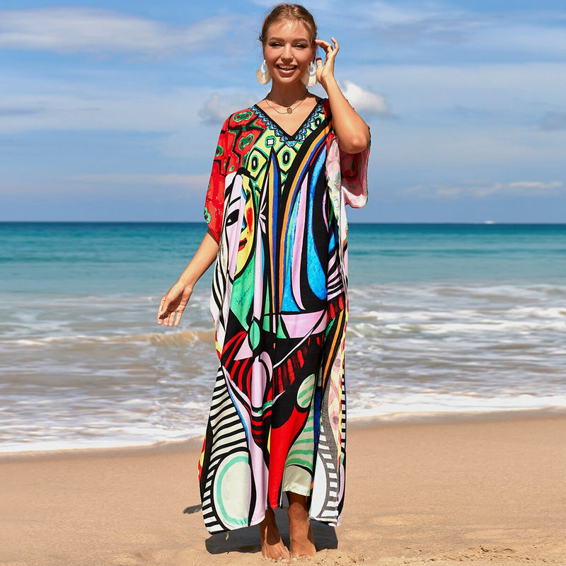 Robe maxi de plage légère