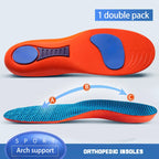 Orthotic Insoles for Flat Feet with Shock Absorption