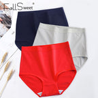 Lot de 2 Culottes taille haute en coton