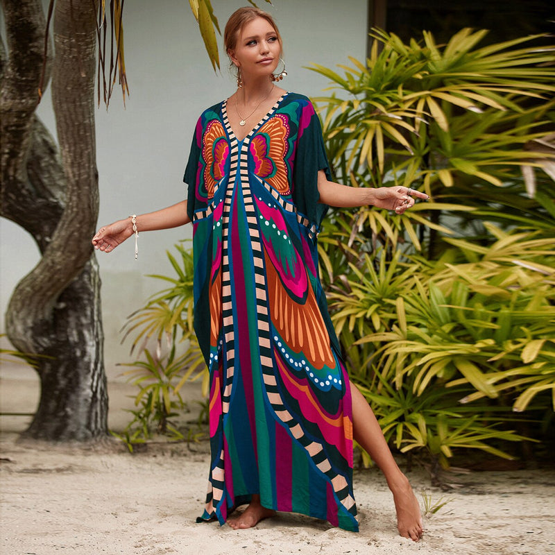 Robe maxi de plage légère