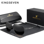 KINGSEVEN – Lunettes de Soleil Polarisées UV400 en Aluminium pour Homme