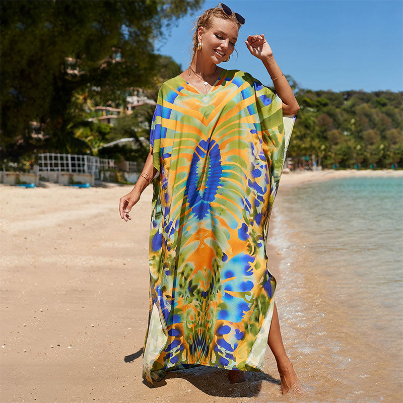 Robe maxi de plage légère