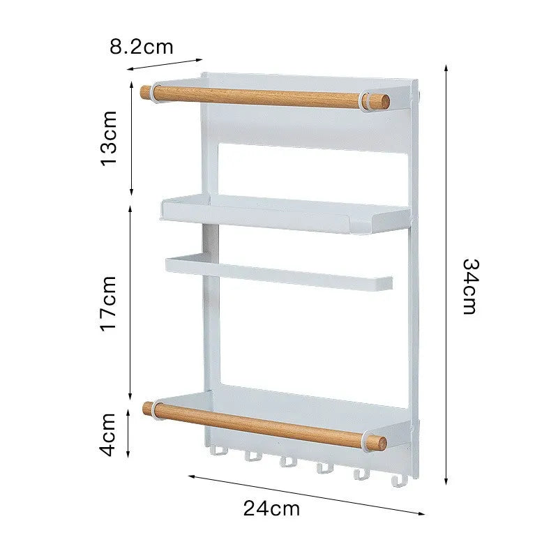 Étagère de rangement Magnétique pour Réfrigérateur