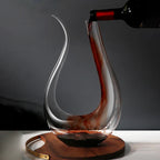 Décanteur à vin en cristal