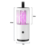 2x Lampes Anti moustiques rechargeables