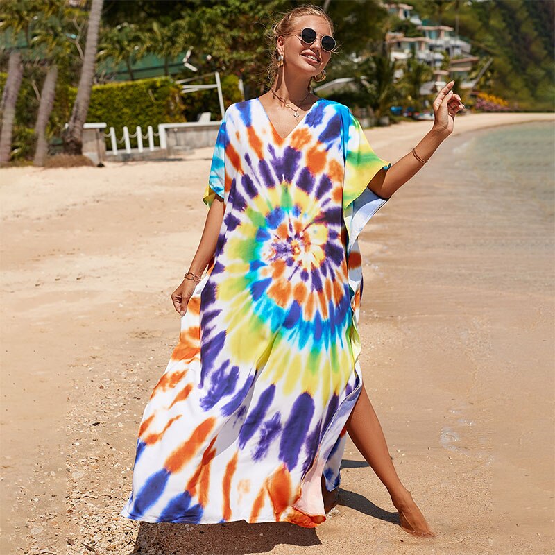 Robe maxi de plage légère