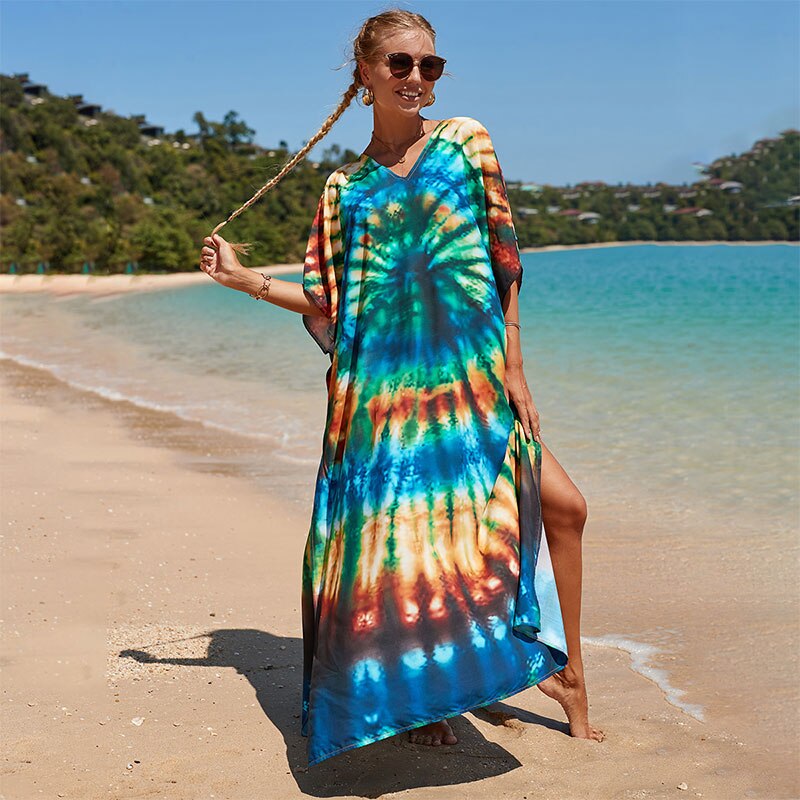 Robe maxi de plage légère