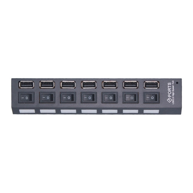 HUB 7 ports USB - Haut débit