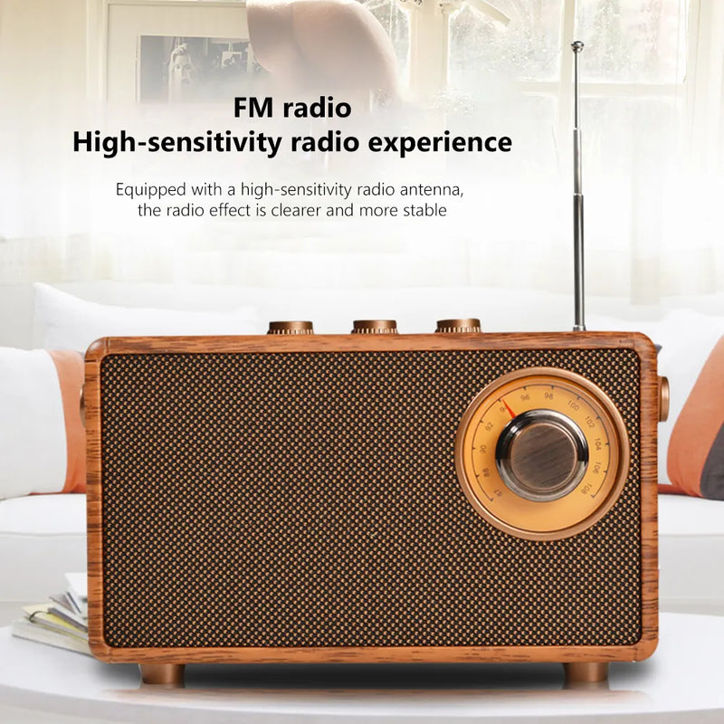 Enceinte Bluetooth Rétro - Radio d'époque Années 60