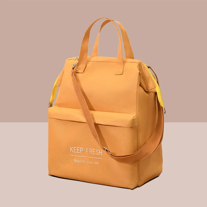 Sac Isotherme à Bandoulière Femme – Grande Capacité, Imperméable pour Repas, Pique-Nique, Travail et Voyage