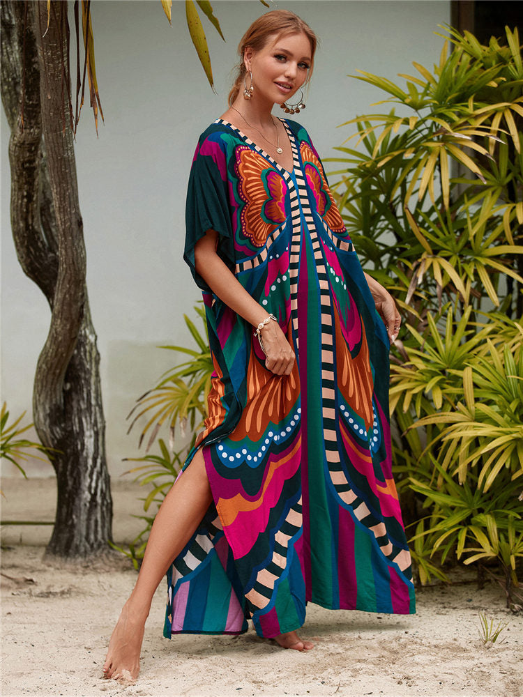 Robe maxi de plage légère