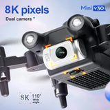 Mini Drone Pliable HD avec Caméra 8K et Télécommande