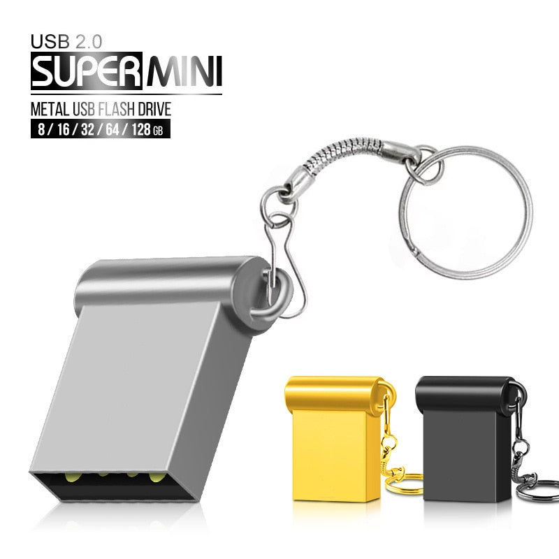 SUPER Mini clé USB en METAL 64Gb - Waterproof