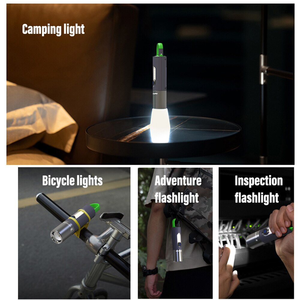 Lampe de poche LED Zoomable